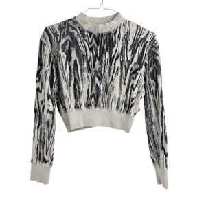 TWENTY Montreal Pollock Hyper Reality Cropped Crewneck Sweatshirt
